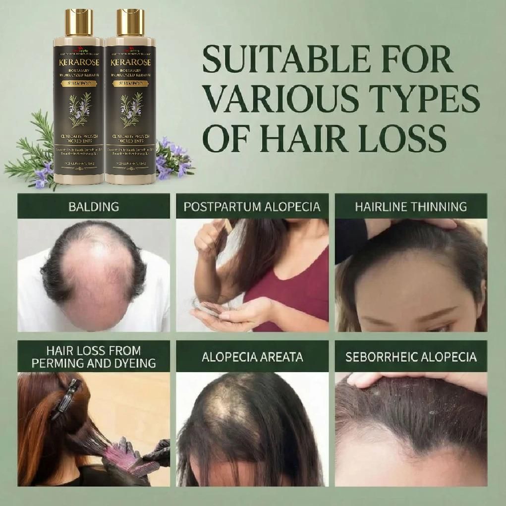 KeraRose Growth Elixir Shampoo – 114g (Pack of 2)
