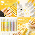 Nail Art Pens Set of 12 Colors